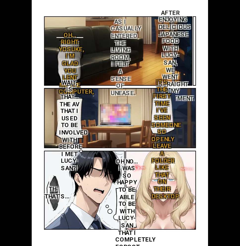 Home Stay Sakino Bakunyuu Blonde Bijyouni Mesuushi Cosde Yuwakusarete Ittchalove Tanetsuke Seikatsu 1-2 + Kakioroshi Epilogue page 127