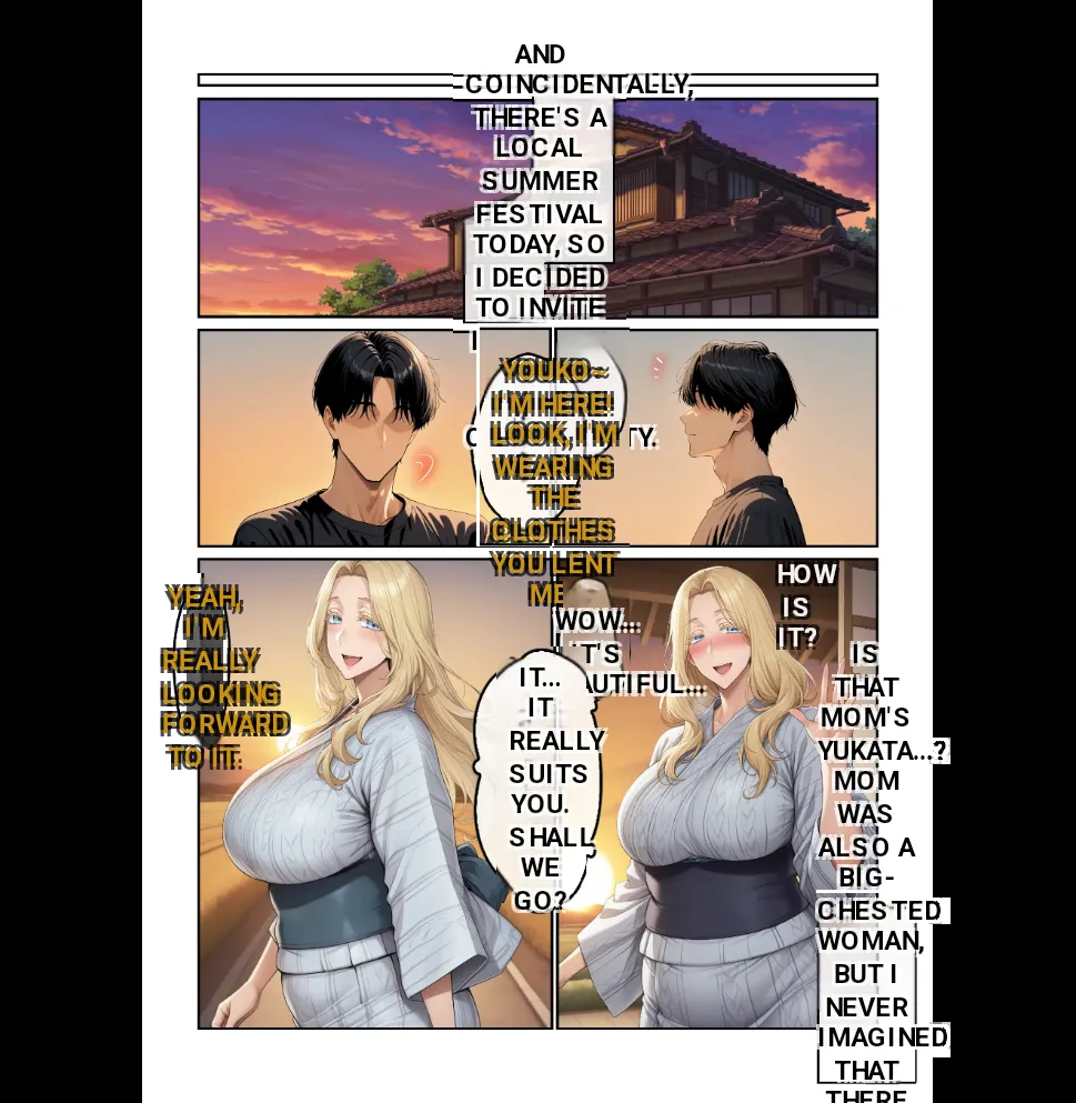 Home Stay Sakino Bakunyuu Blonde Bijyouni Mesuushi Cosde Yuwakusarete Ittchalove Tanetsuke Seikatsu 1-2 + Kakioroshi Epilogue page 189