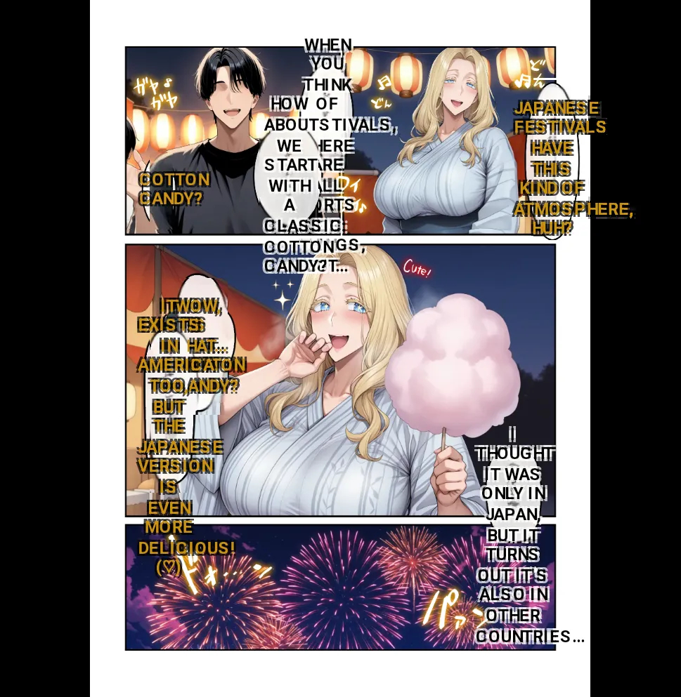 Home Stay Sakino Bakunyuu Blonde Bijyouni Mesuushi Cosde Yuwakusarete Ittchalove Tanetsuke Seikatsu 1-2 + Kakioroshi Epilogue page 190
