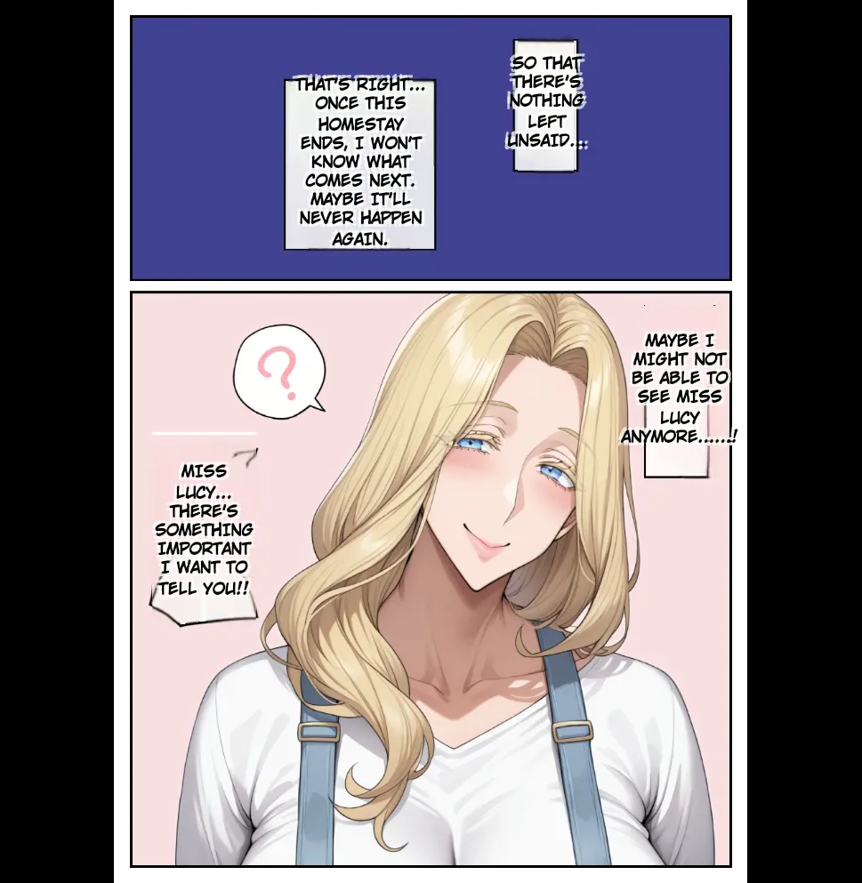 Home Stay Sakino Bakunyuu Blonde Bijyouni Mesuushi Cosde Yuwakusarete Ittchalove Tanetsuke Seikatsu 1-2 + Kakioroshi Epilogue page 69