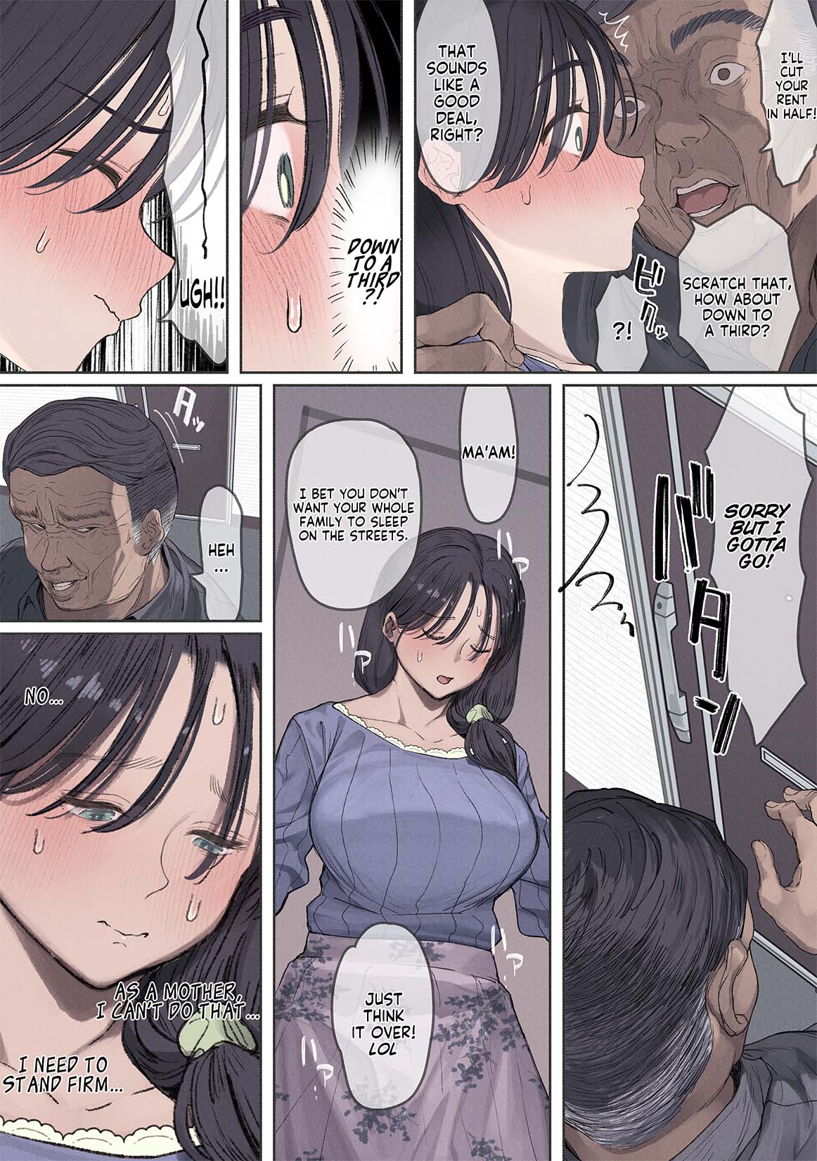 I Can't Pay Rent This Month. I Became My Landlord's Mistress Behind My Husband's Back. page 12
