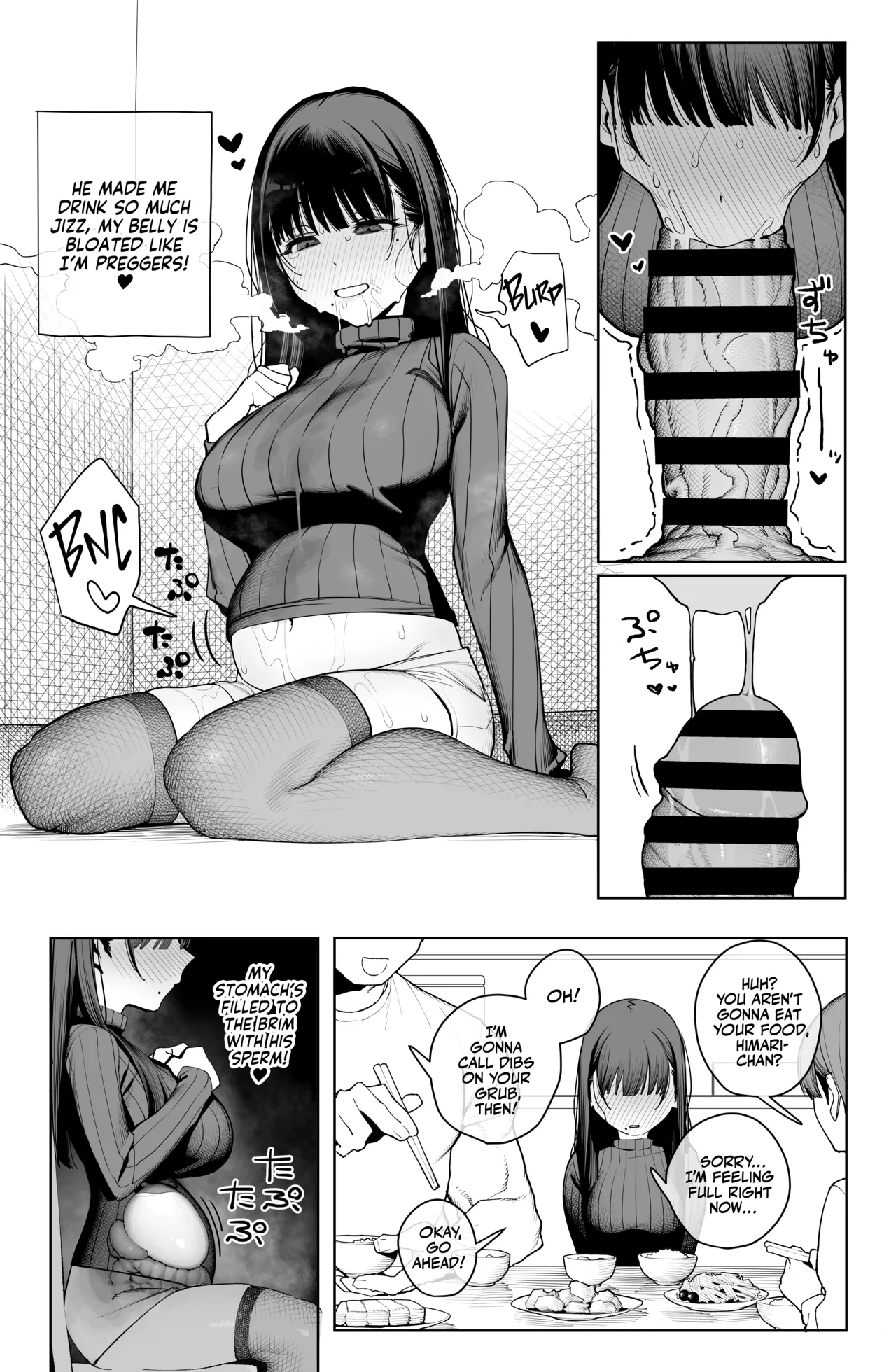 I Gave My Cousin A Preggo Tummy After Cumming Buckets Inside Her! page 31