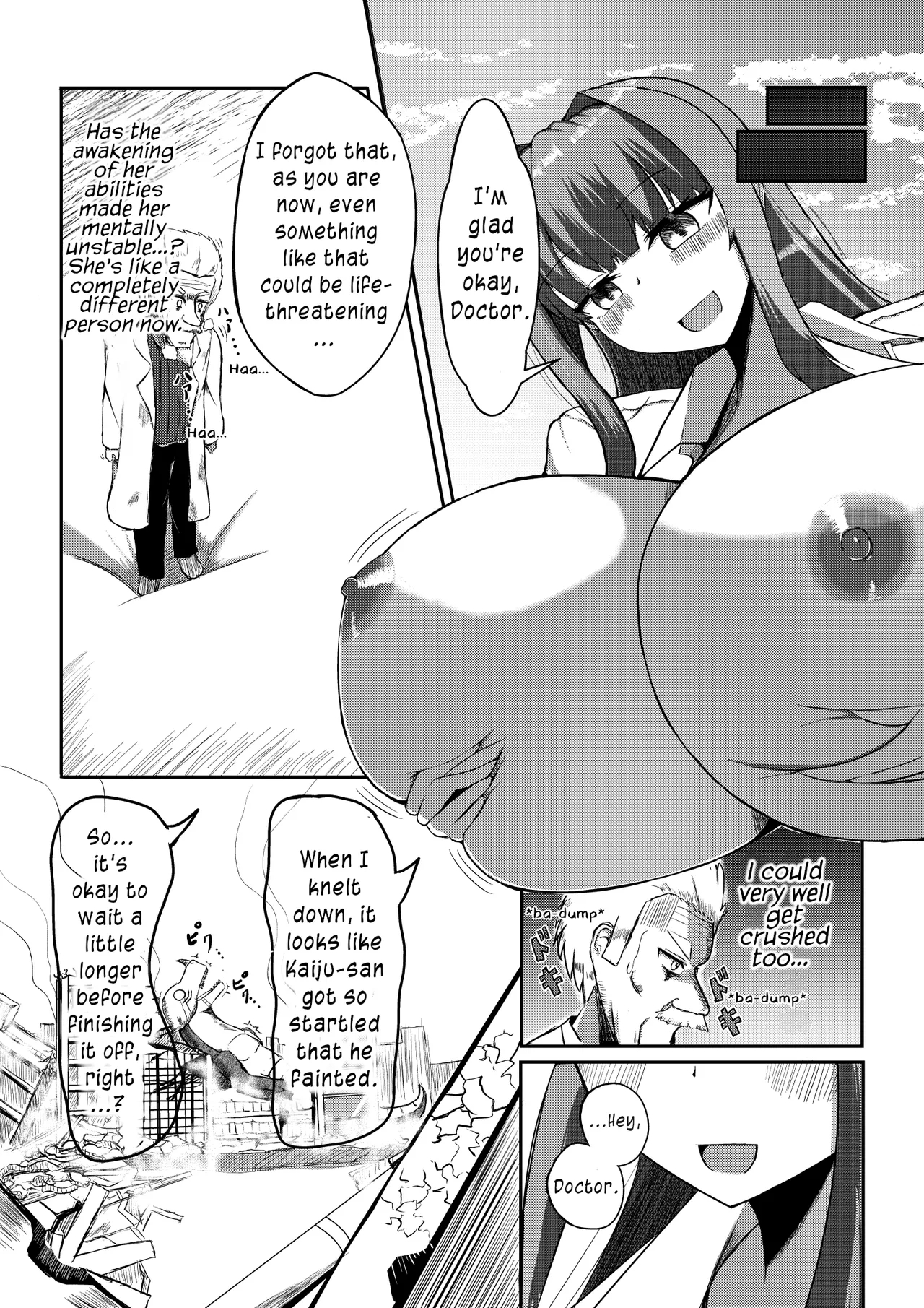 I Grew Bigger Than The City And Ended Up In The Mood For Naughty Stuff page 20
