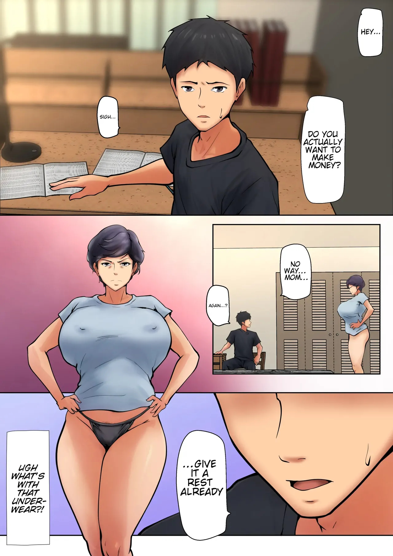 I Guess I Have No Choice But To Have Sex With My Mom. page 285