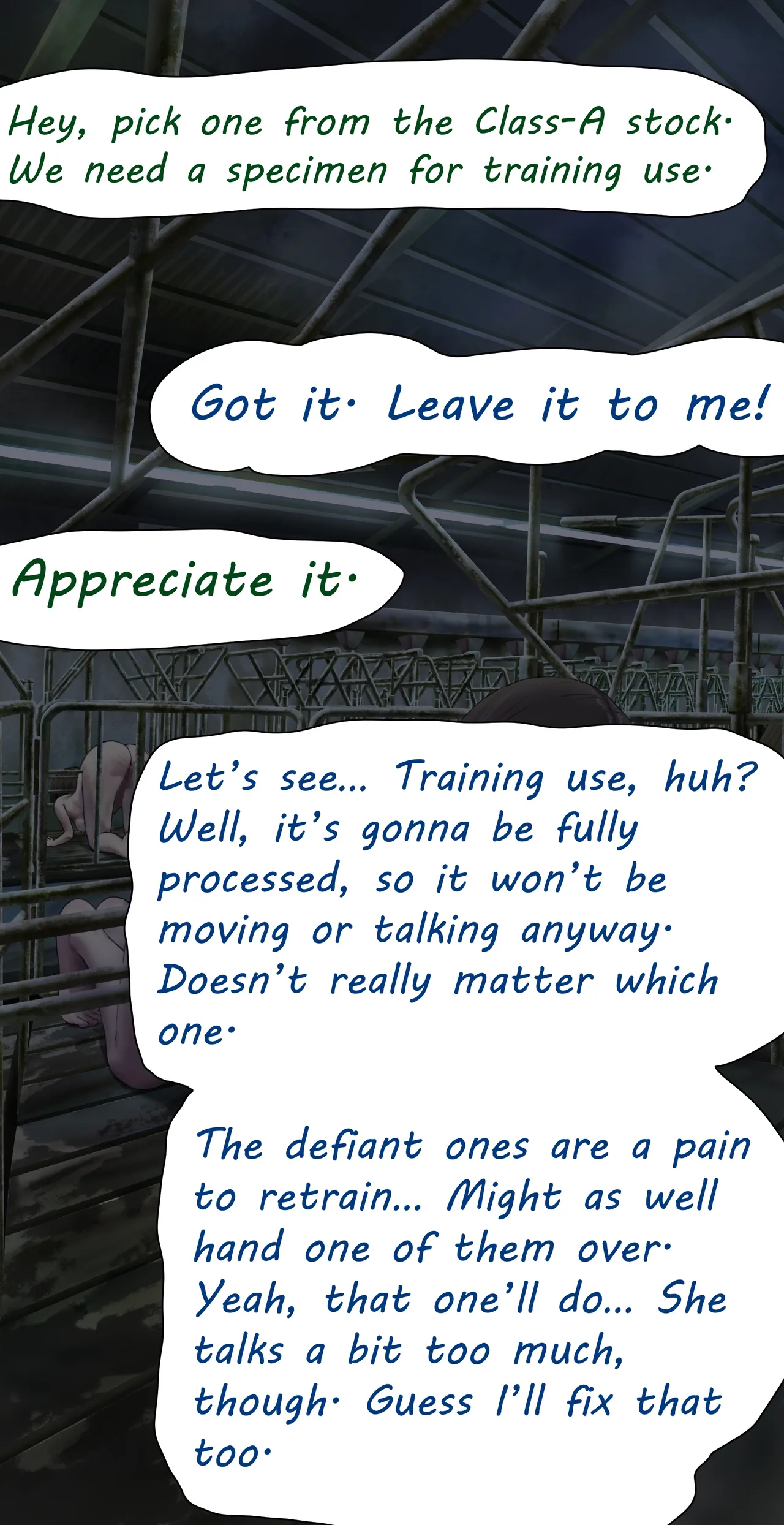 I Tried Going Into A Stall During A Tour Of The Livestock Barn page 30