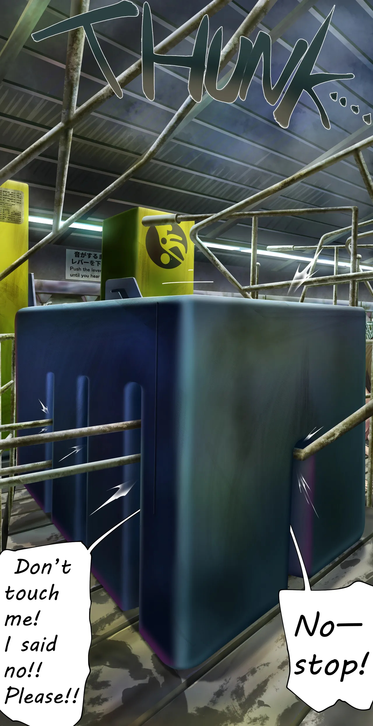 I Tried Going Into A Stall During A Tour Of The Livestock Barn page 32
