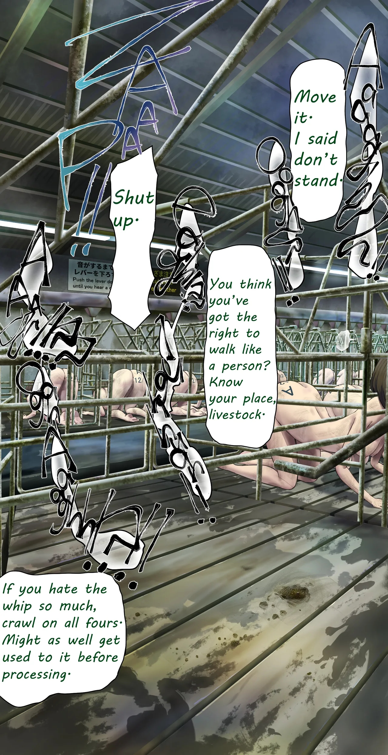 I Tried Going Into A Stall During A Tour Of The Livestock Barn page 36