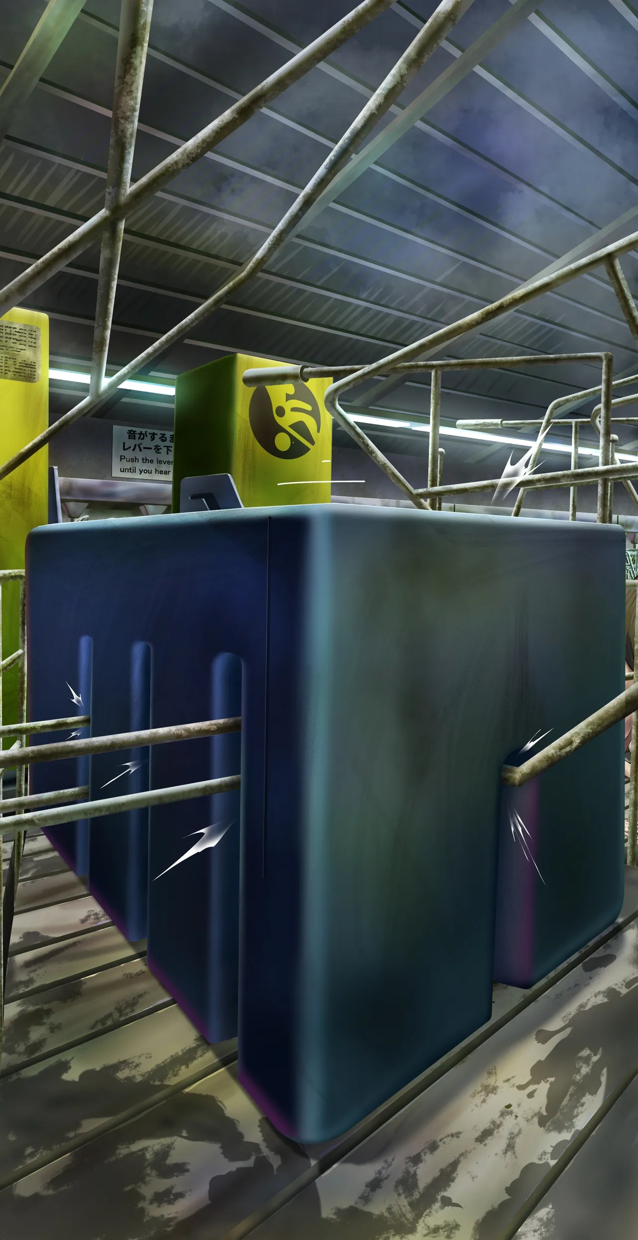 I Tried Going Into A Stall During A Tour Of The Livestock Barn page 46