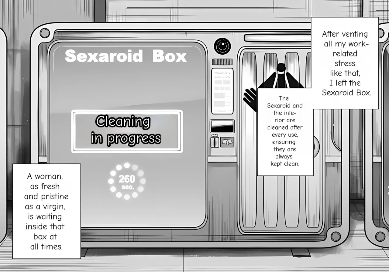 I Tried Using A Vending Machine From The Near Future That Sells Sexaroids... page 15