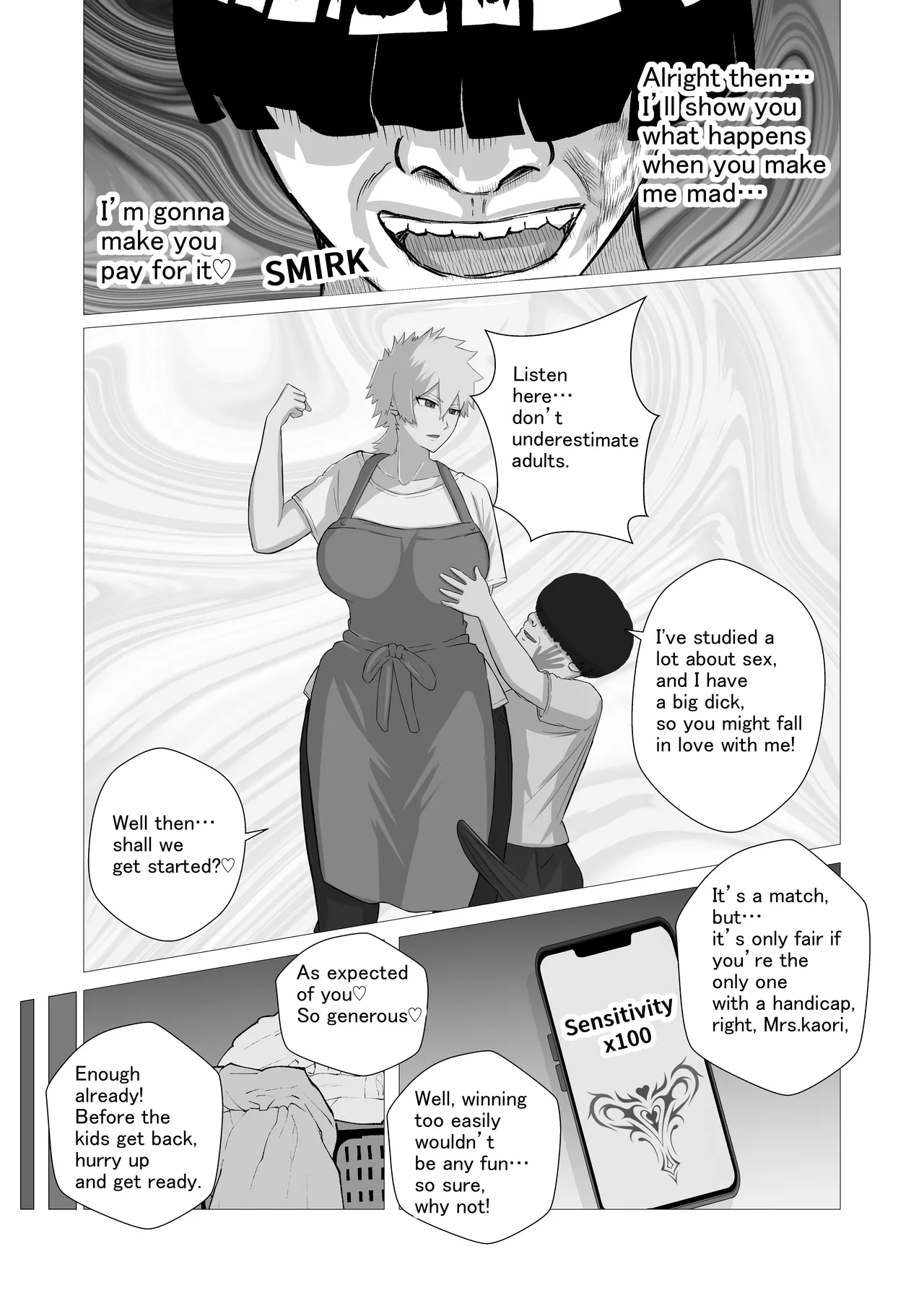 I’m Gonna Teach That Bully Mom A Lesson With My Huge Dick And Some Mind-bending Tricks! page 5