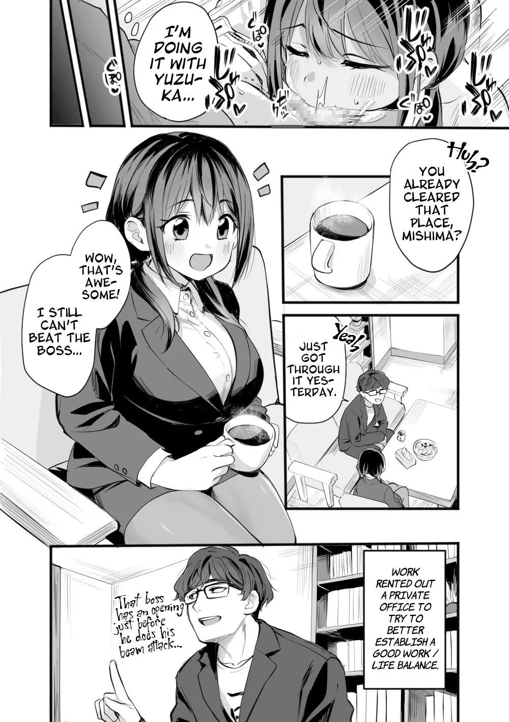 In A Rented Office With Yuzuka page 4