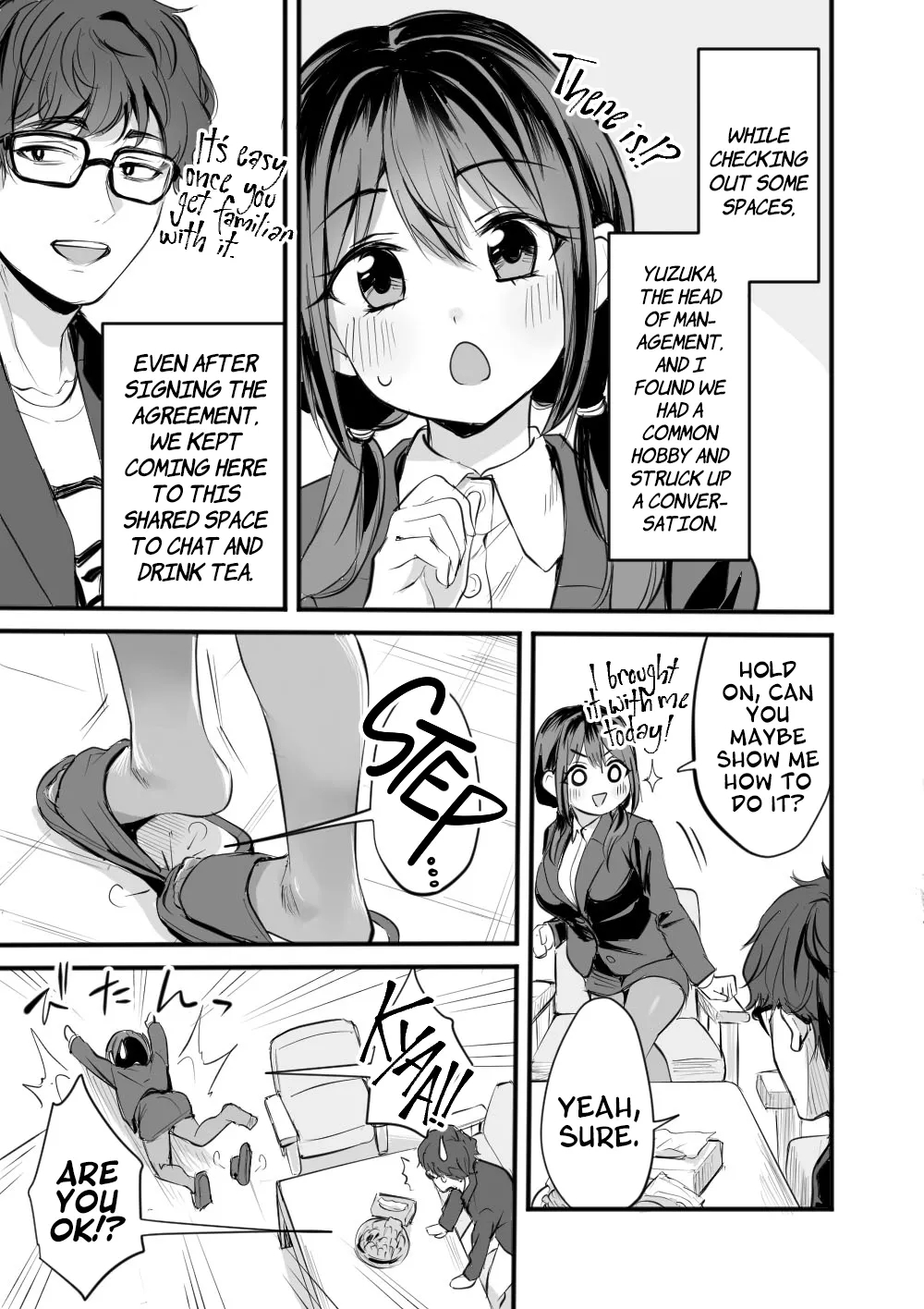 In A Rented Office With Yuzuka page 5
