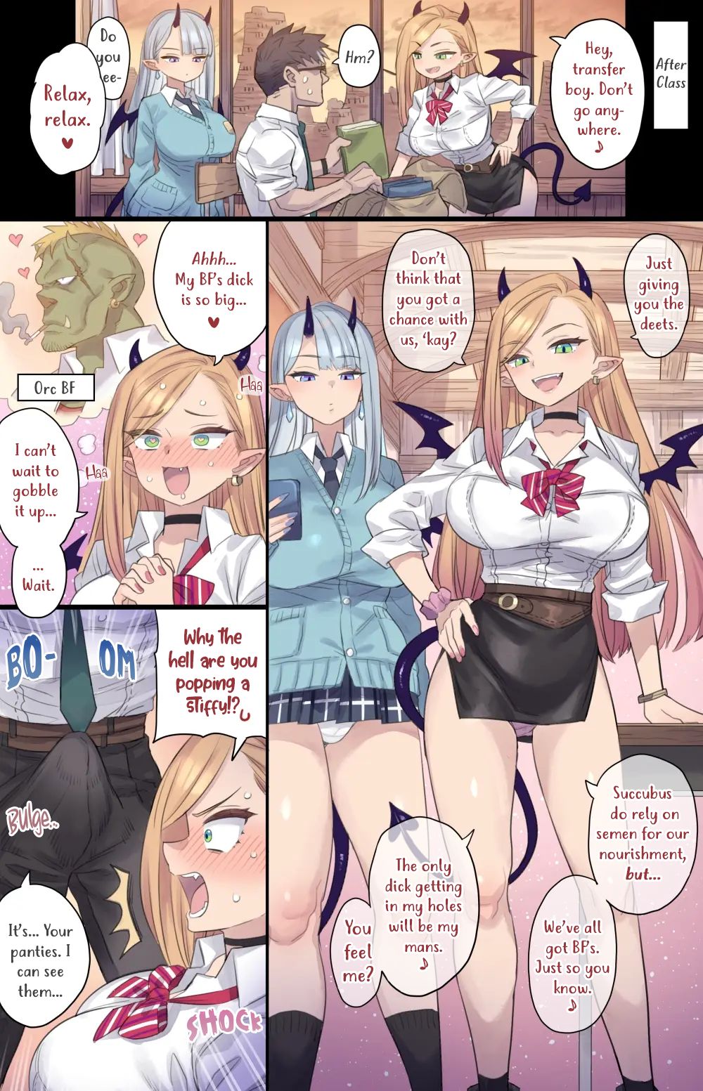 Insterspecies Academy: Succubus Class 1-2 page 3