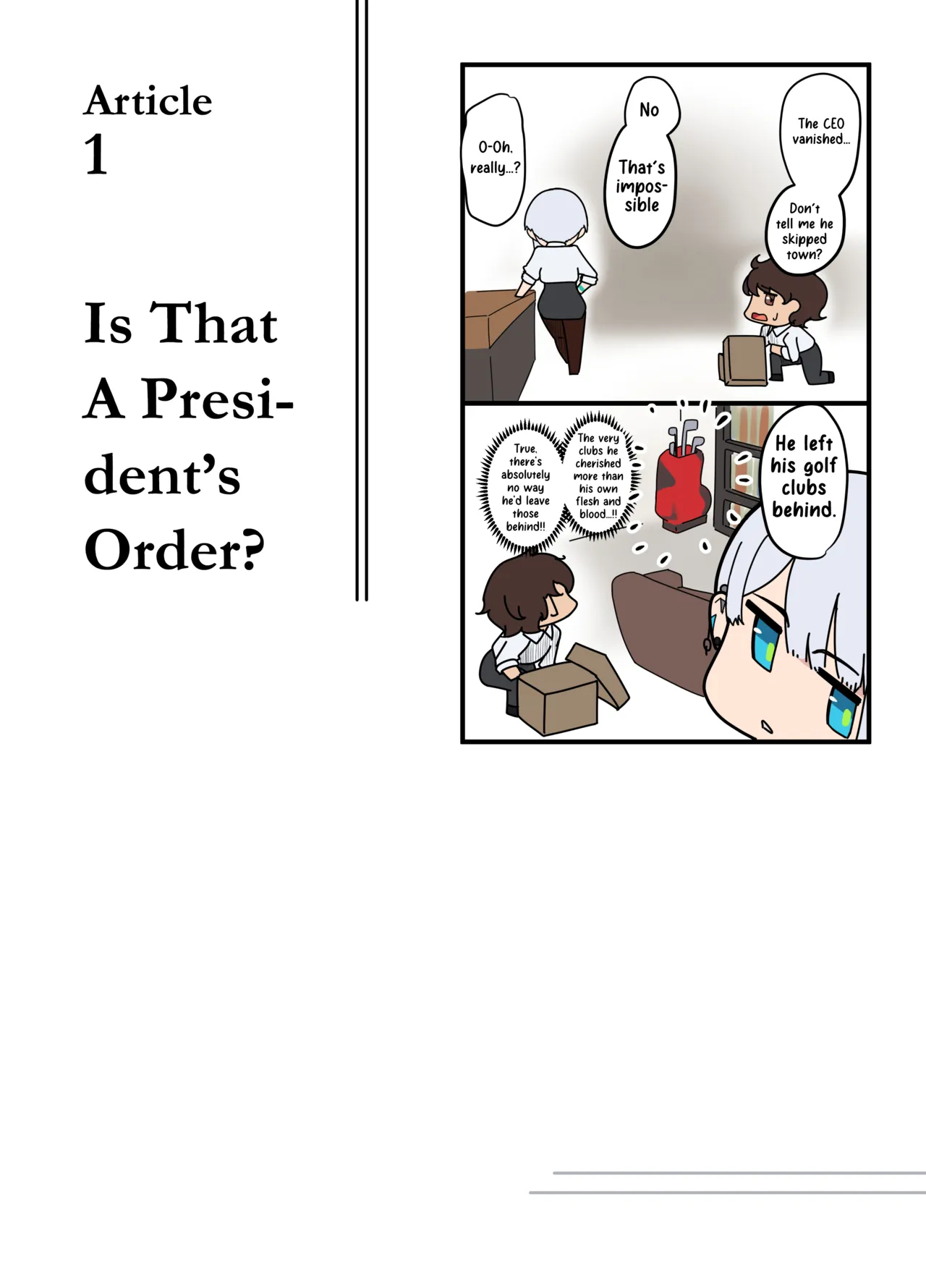 Is That A President's Order? page 8
