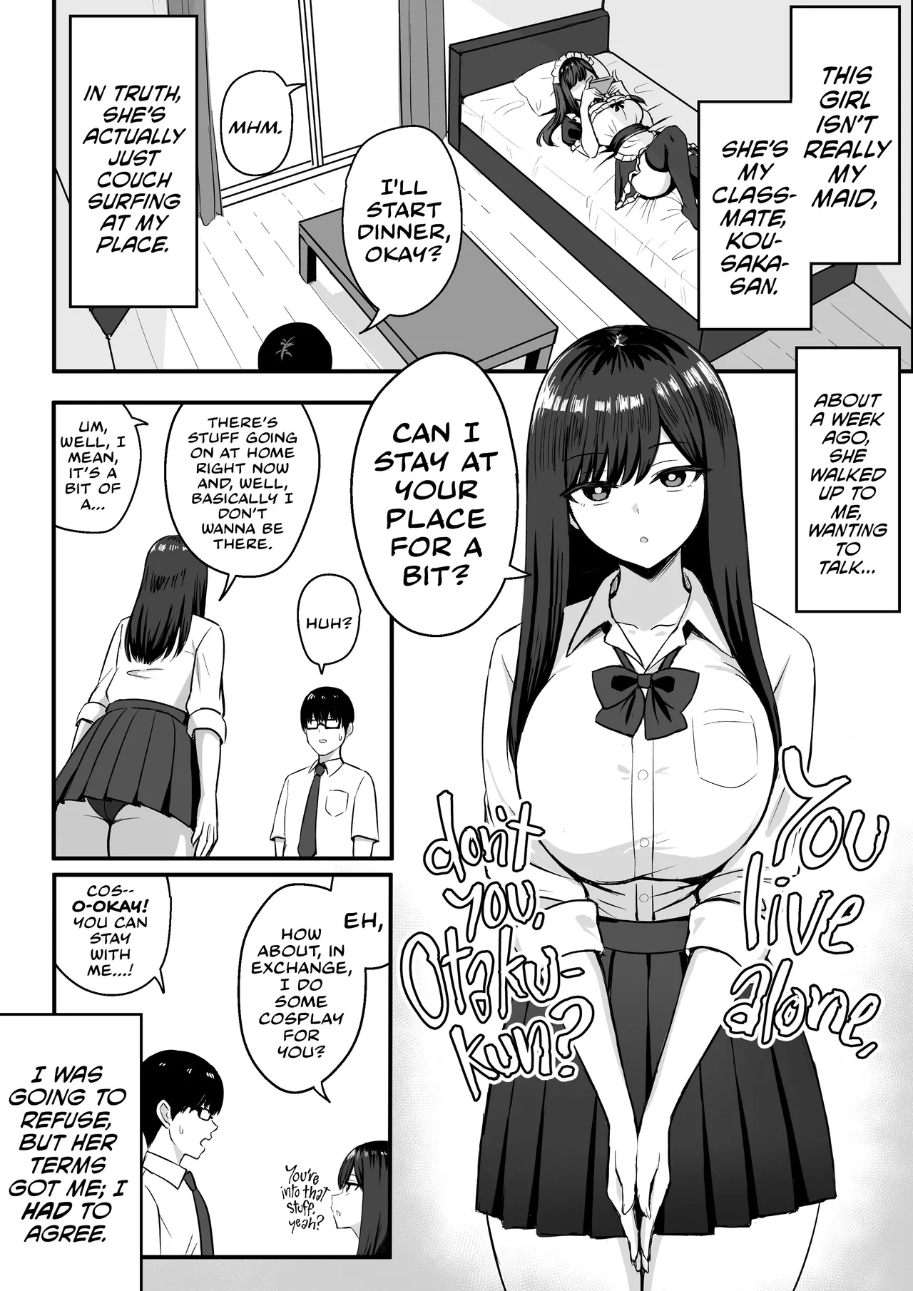 Isourou Classmate Wa Cosplay H O Shite Kureru. page 3