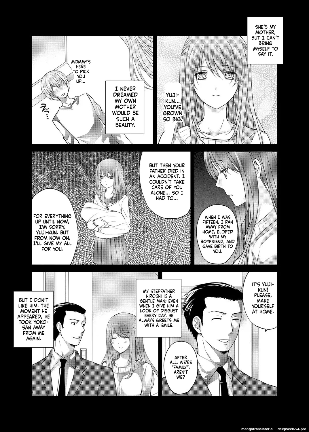 Jitsubo Kan ~gifu No Inai Suki Ni Jitsu No Haha O Muriyari Okashite Haramaeta page 2