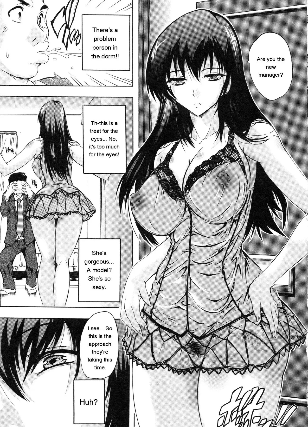 Juumin Zenin Ninshin Kibou! Joshiryou Kanrinin page 12