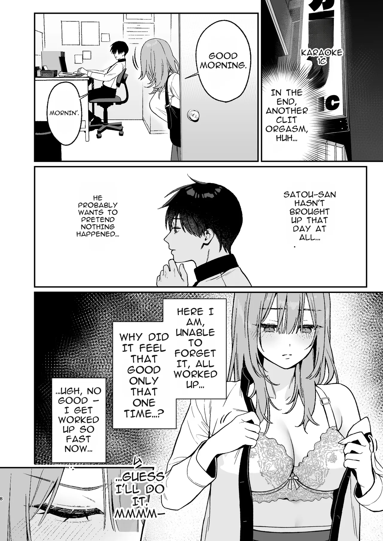 Karaoke Tenin No Uragawa 2 ~tennai Onabare Kousoku Gangu Ecchi~ page 8