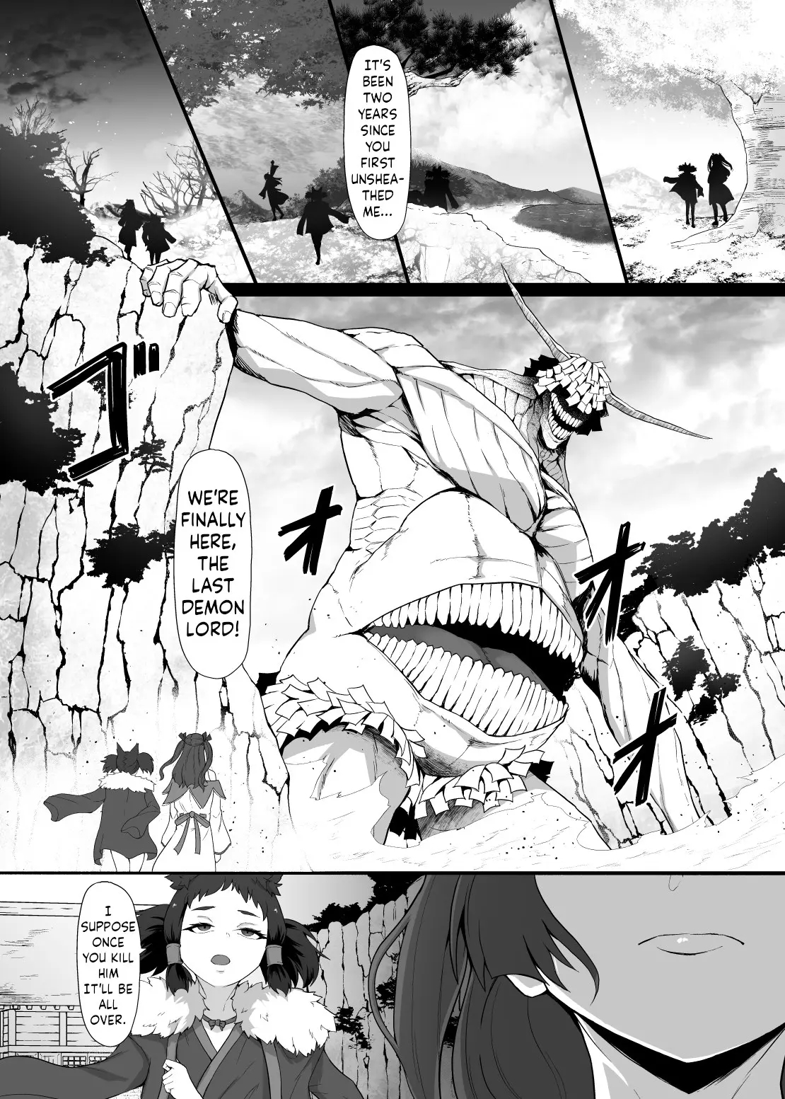 Katana No Miko, Futanari Sakusei Level Drain Youtou Ni Fuminijirareshi Kokoro page 12