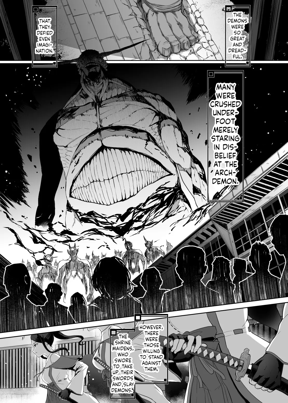 Katana No Miko, Futanari Sakusei Level Drain Youtou Ni Fuminijirareshi Kokoro page 3