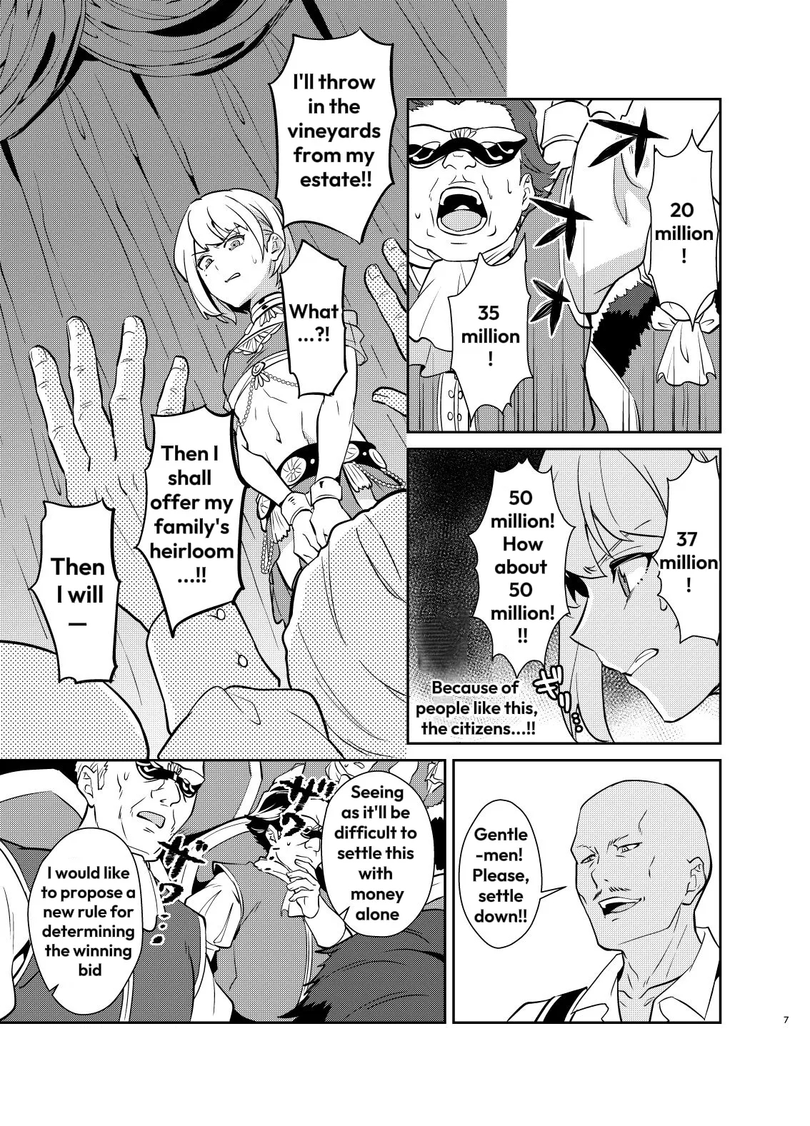Kedakaki Gizoku Wa Kainarasarenai Yamiichi Sennyuu Hen + Kedakaki Gizoku Wa Kainarasarenai Yami Auction Shuppin Hen page 35
