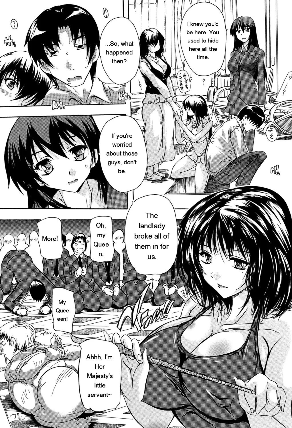 Koko Wa Kairakusou ~ Juumin Minna Inran Sugi! ~ page 122
