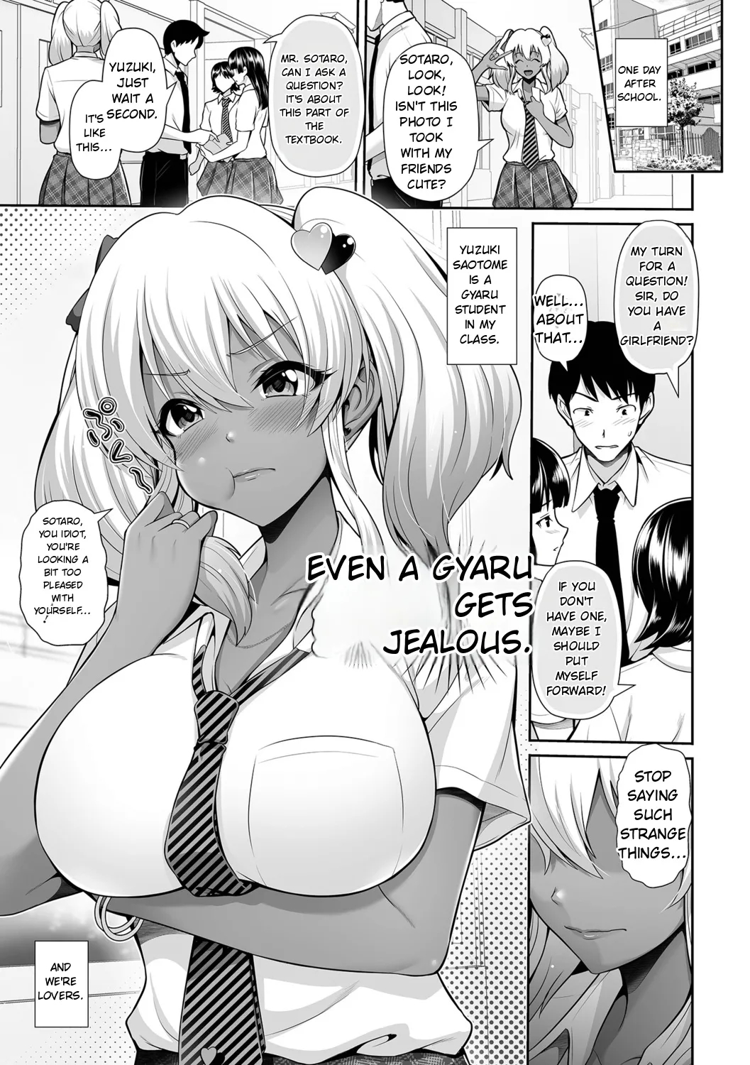 Kuro Gal-chan To Love Echi! page 19
