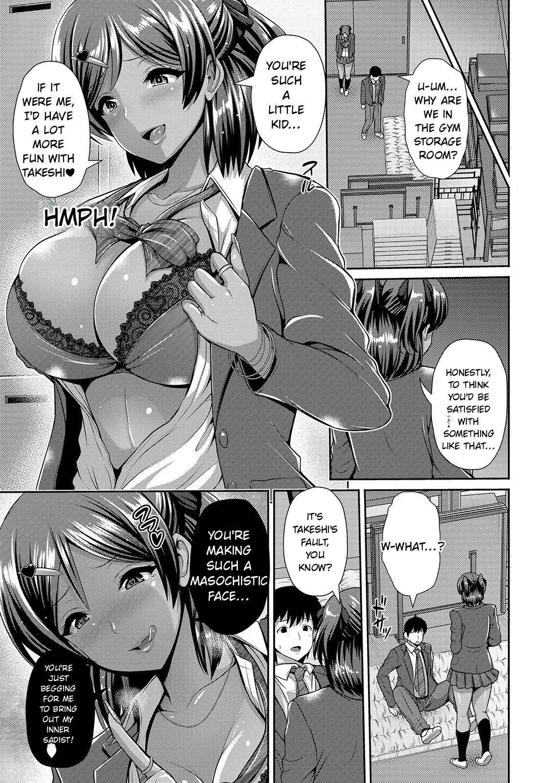 Kuro Gal-chan Wa Kimi Dake Ga Suki page 117