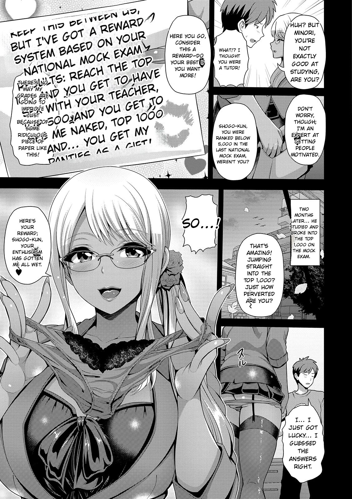 Kuro Gal-chan Wa Kimi Dake Ga Suki page 19