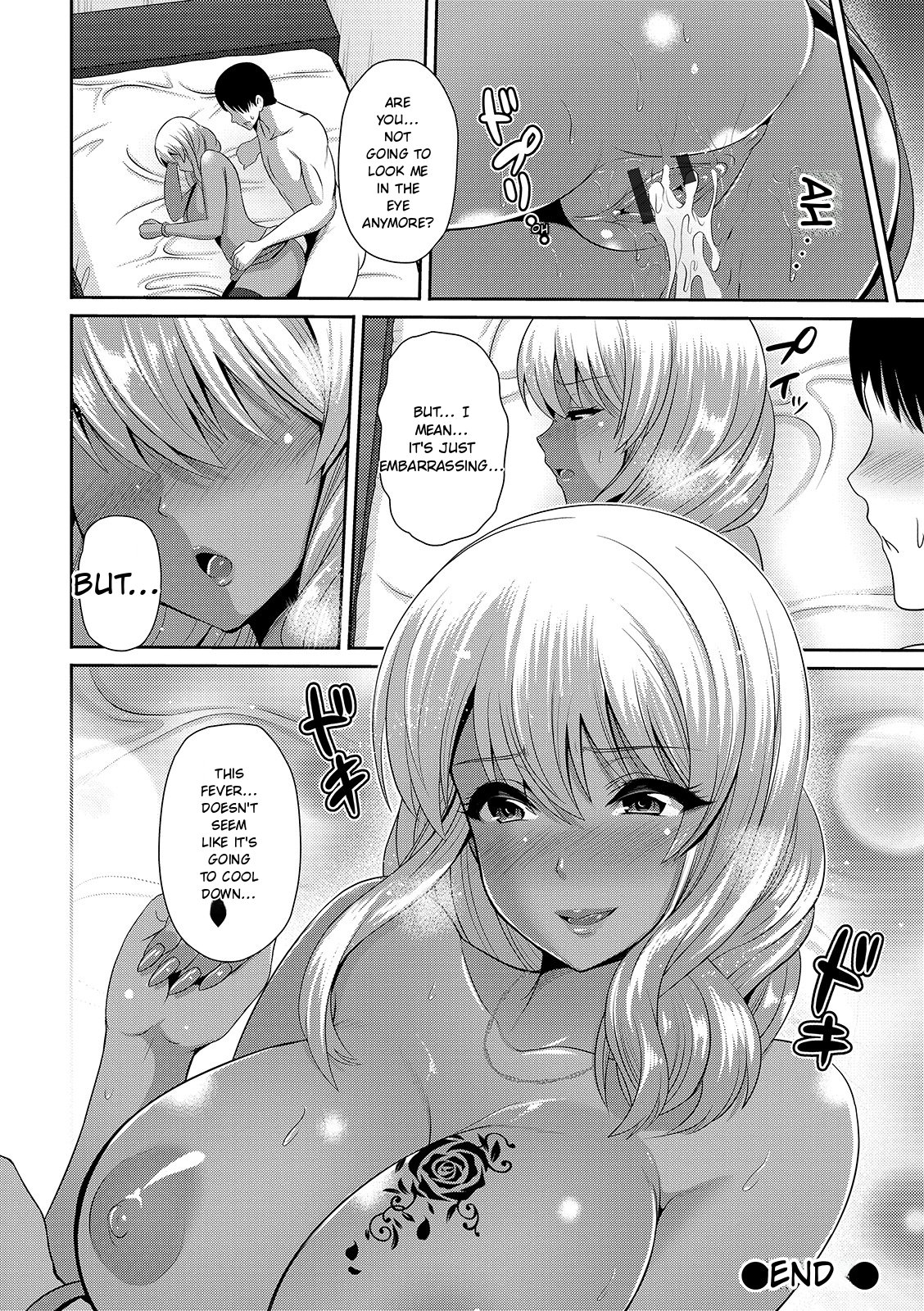Kuro Gal-chan Wa Kimi Dake Ga Suki page 196