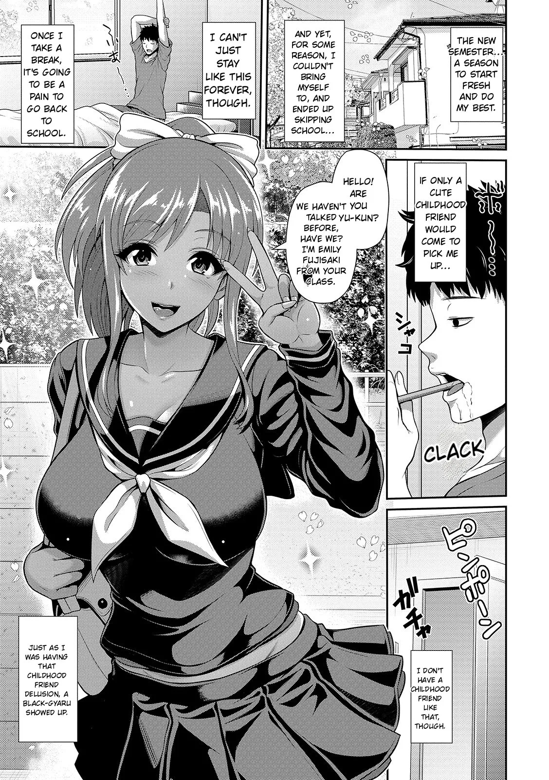 Kuro Gal-chan Wa Kimi Dake Ga Suki page 7