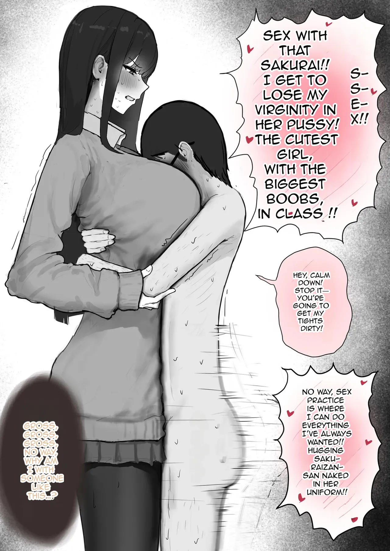 Kyonyuu Geneki Jk To Chigyuu Danshi Ga Sex Jisshuu De Namahame Tanetsuke Koubishi Makuru H page 7