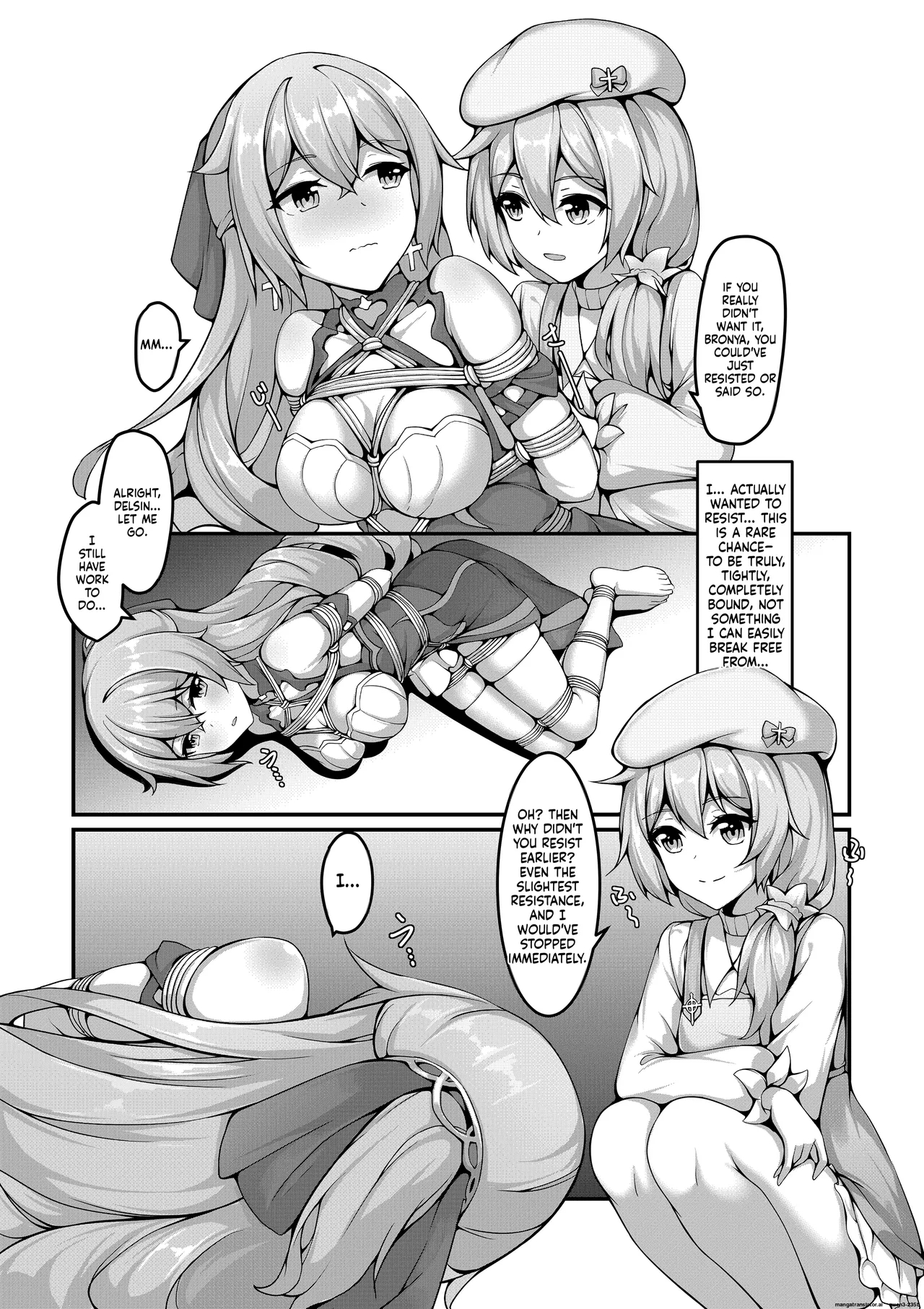 Kyuso379 - Self Bondage With Theresa & Bronya Zaychik page 4