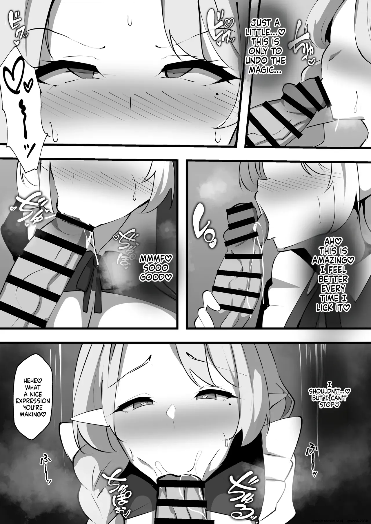 Lewd Corruption Magic Lesson ~the Married Elf Wife Becomes The Perverted Noble's Impregnating Meat Toilet~ page 14