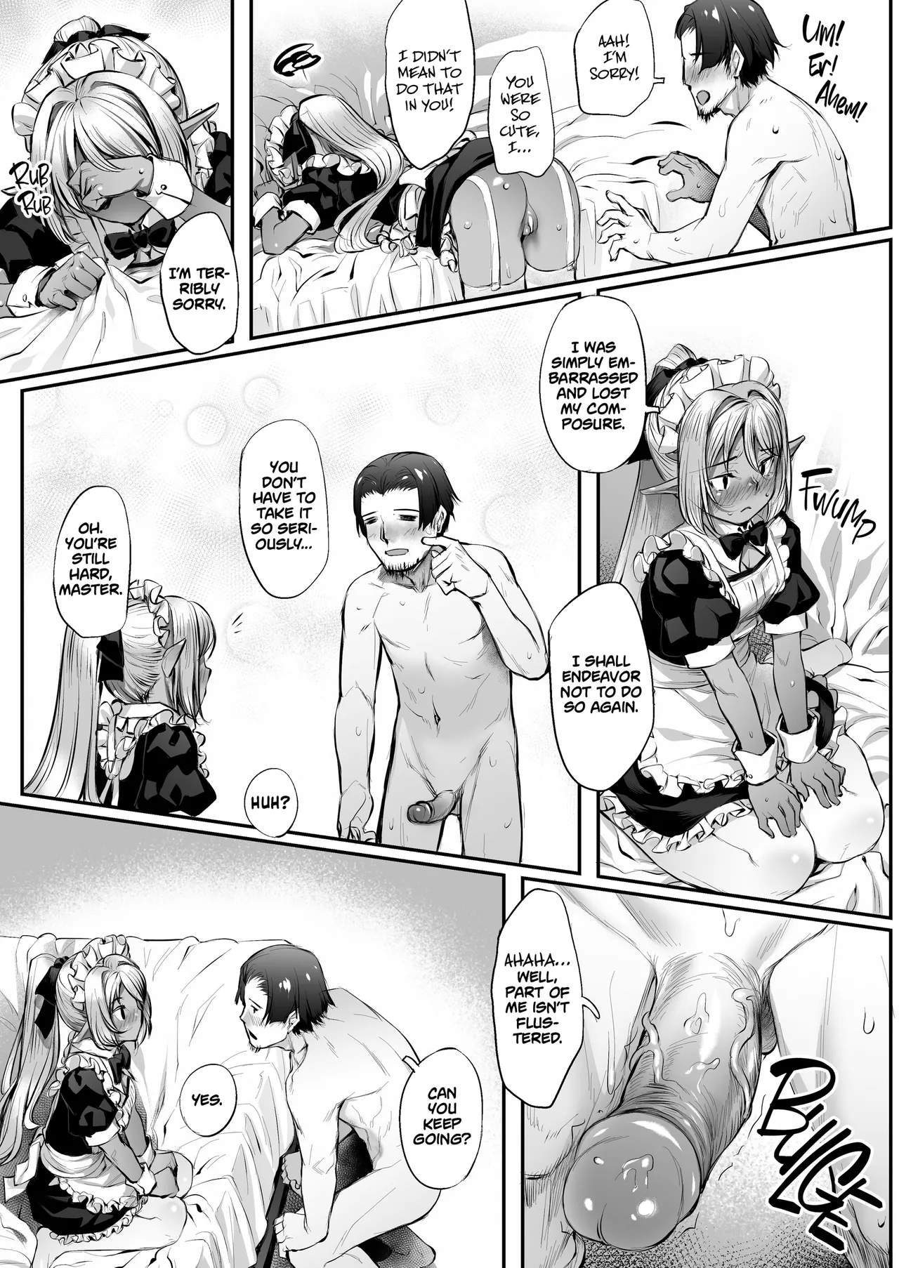 Life With A Dark Elf Maid page 15