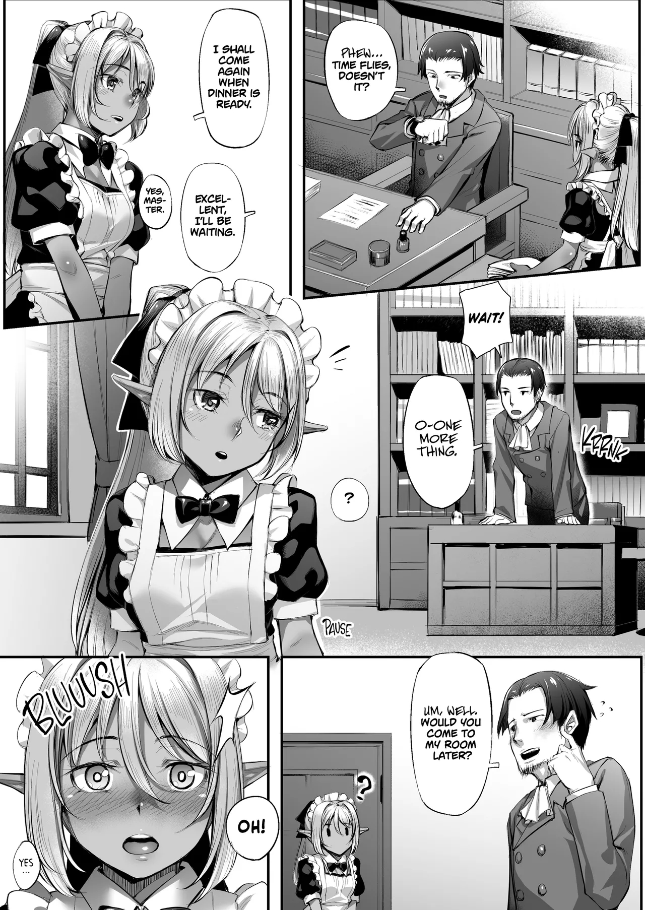 Life With A Dark Elf Maid page 3