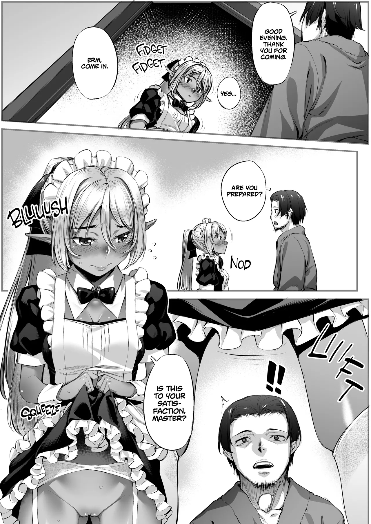 Life With A Dark Elf Maid page 6