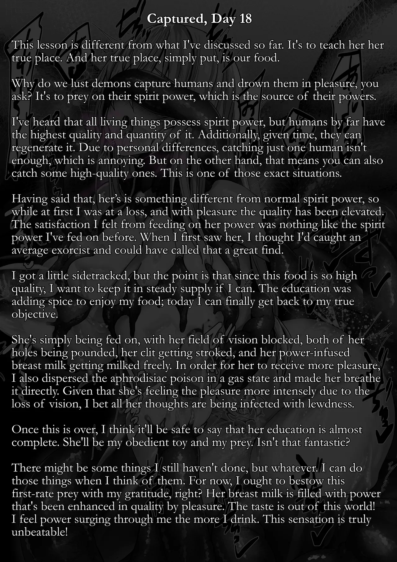 Log Of A Warrior Princess's Capture page 37