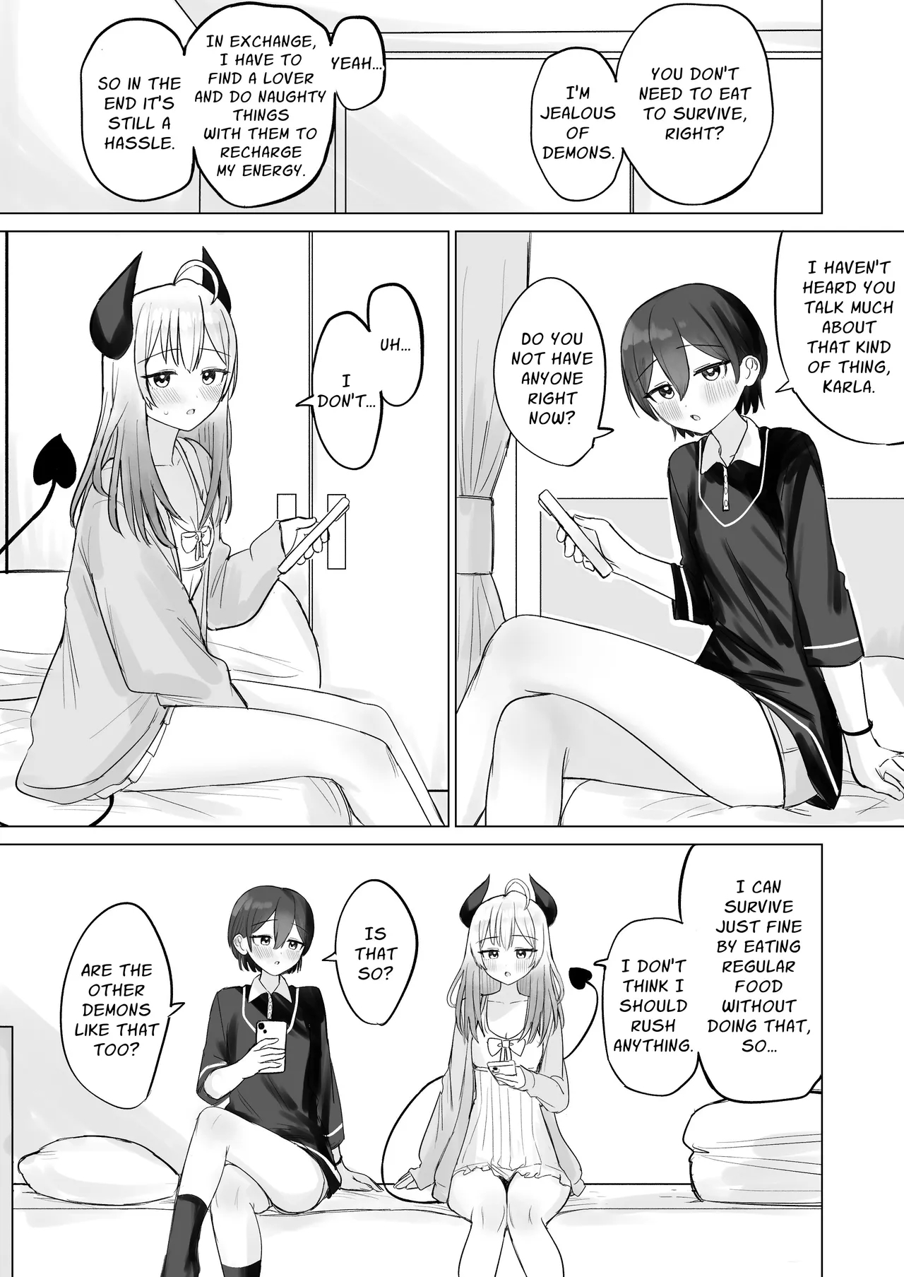 Lust-unleashed Succubus-chan page 7