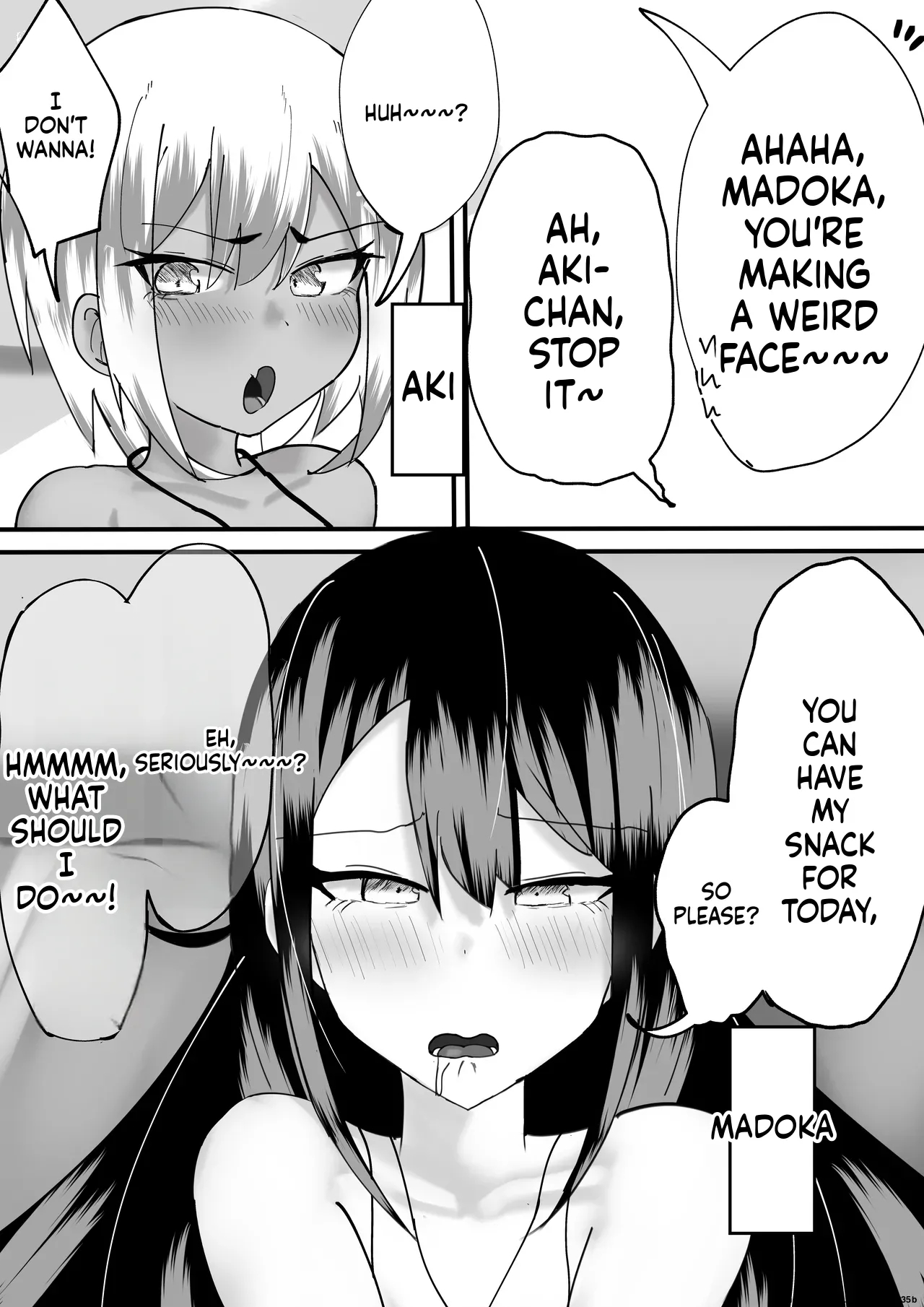 Madoka Onee-chan's Exposed Cock！！ page 3