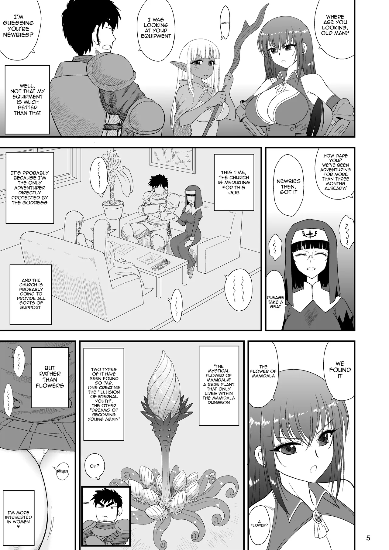 Mami's Dungeon 2 - Lesbian Adventurer Edition page 4