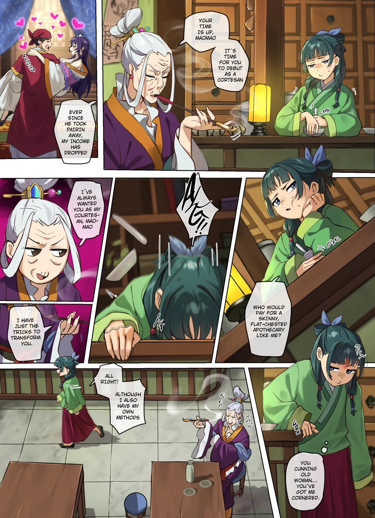 Maomao, The Queen Of The Verdigris House, Vol. 1 + More Ntr page 4
