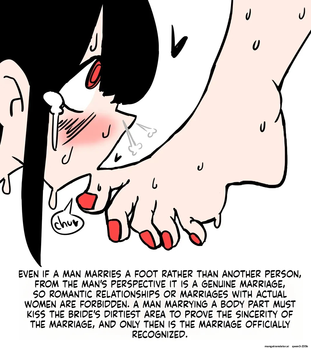 Marrying The Feet Of The Girl I Like page 3