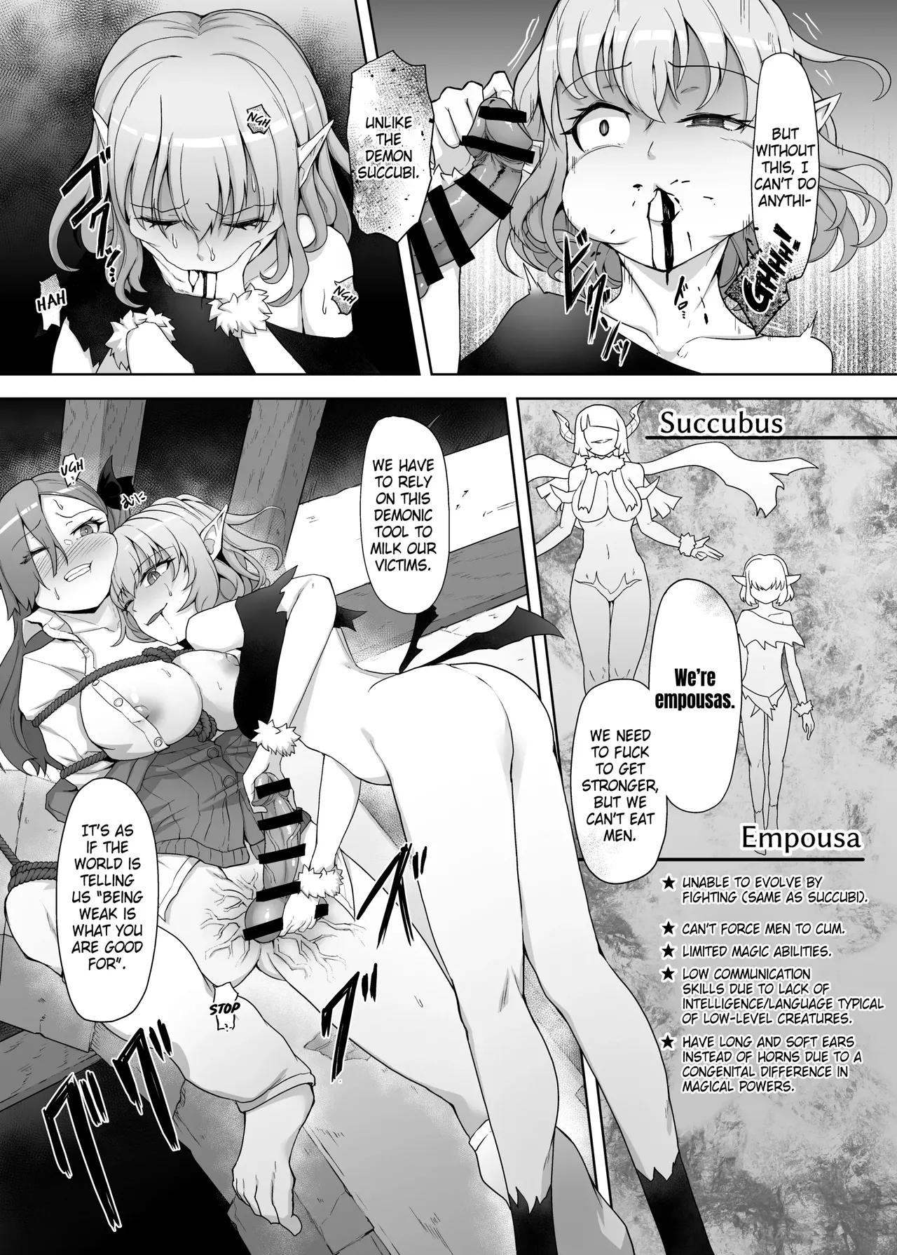 Mecha Tsuyoi Hazu No Onna Kakutouka, Mesugaki Mazoku Ni Wana Ni Hamerare Bokorare Futanari Buzama Level Drain Kyousei Shasei Shizako Ni Sarete Sekka Hakai Shokei page 19