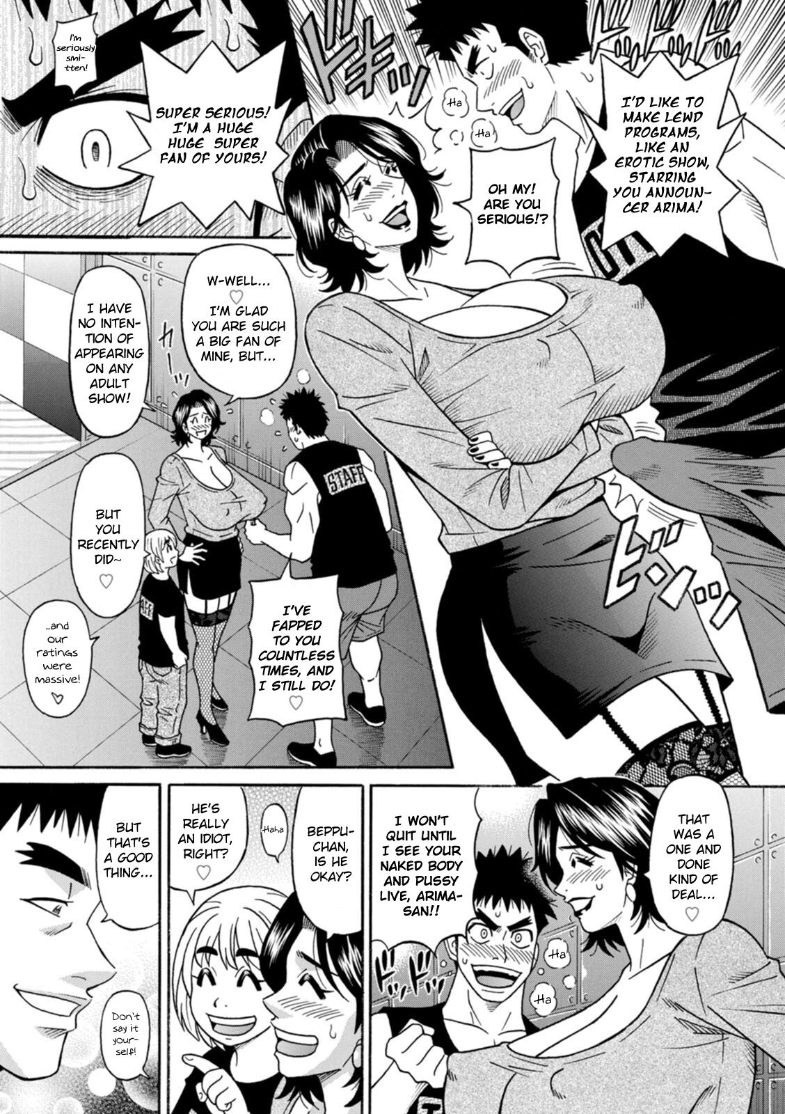 Miboujin Ana Ruriko No Hinichijuu - The Extraordinary Life Of Widow Announcer Ruriko Ch. 1-6 page 9