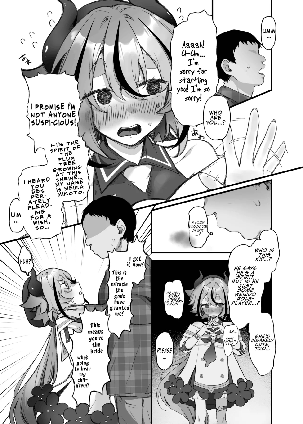 Mikoto-kun, Bear My Child! page 5