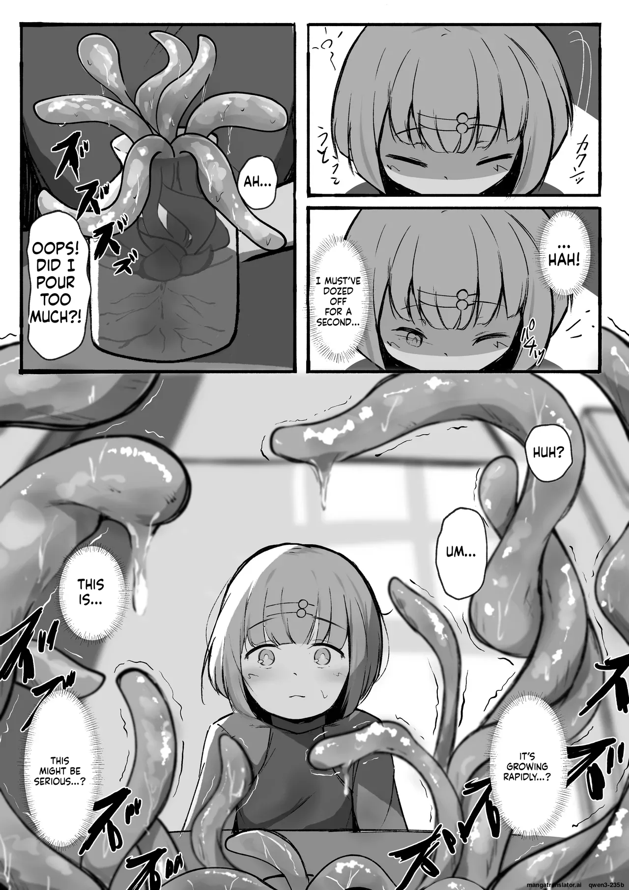 Minarai Mahoutsukai Ni Shokubutsu No Kanri Wa Muzukashii page 4