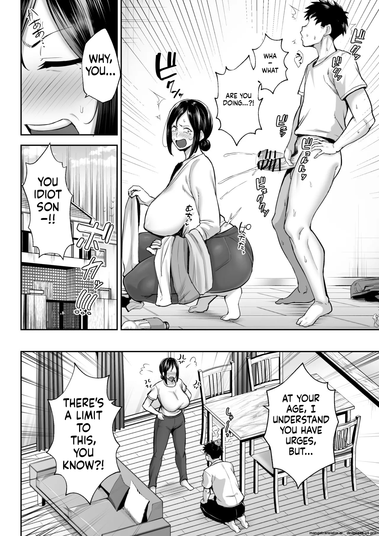 Miyuki The Erotic Female Right Next Door — A Mom Troubled By Her Horny Son page 5