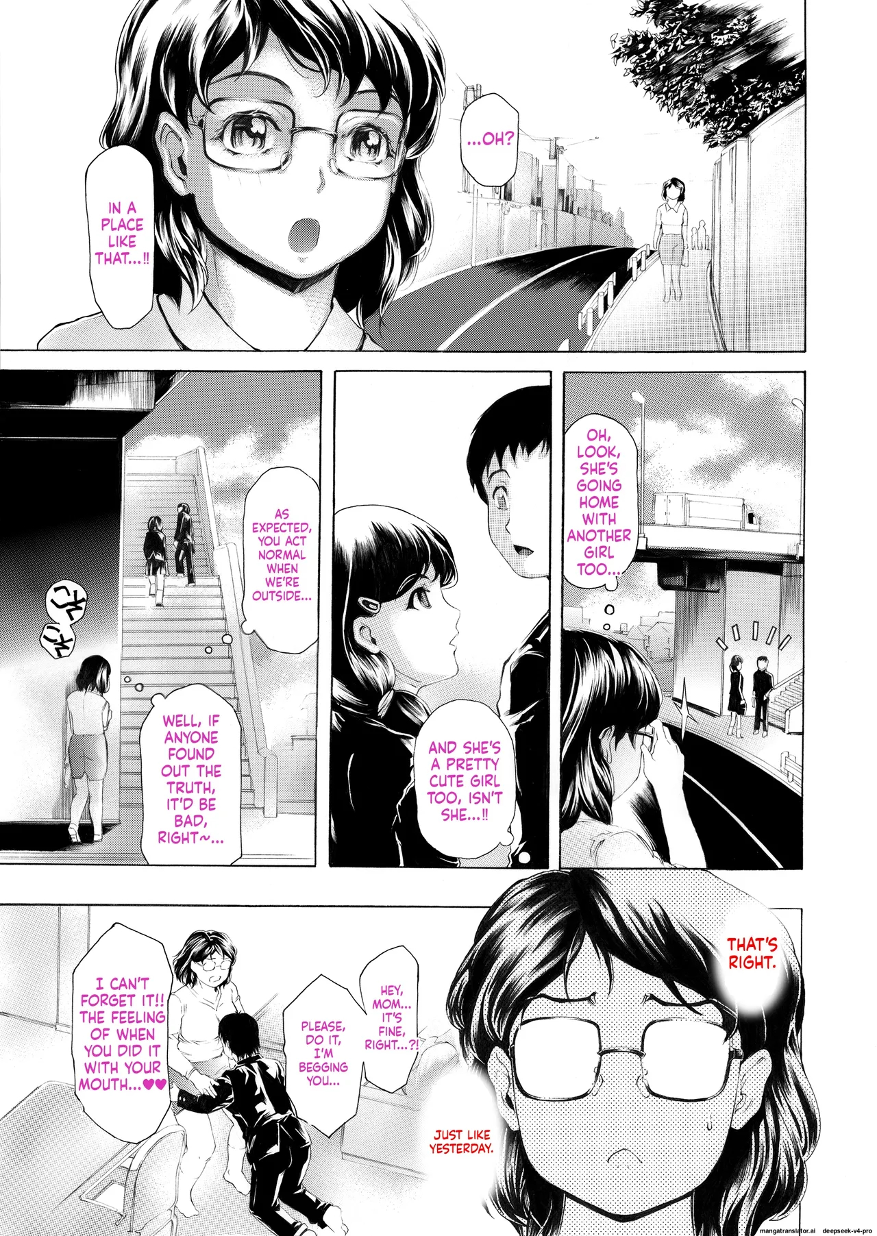 ] Musuko Ni Mainichi Shitsukoku Semararete, Shikatanaku 3-ka Ni Ikkai Seiyoku Shori Shite Yattemasu page 26
