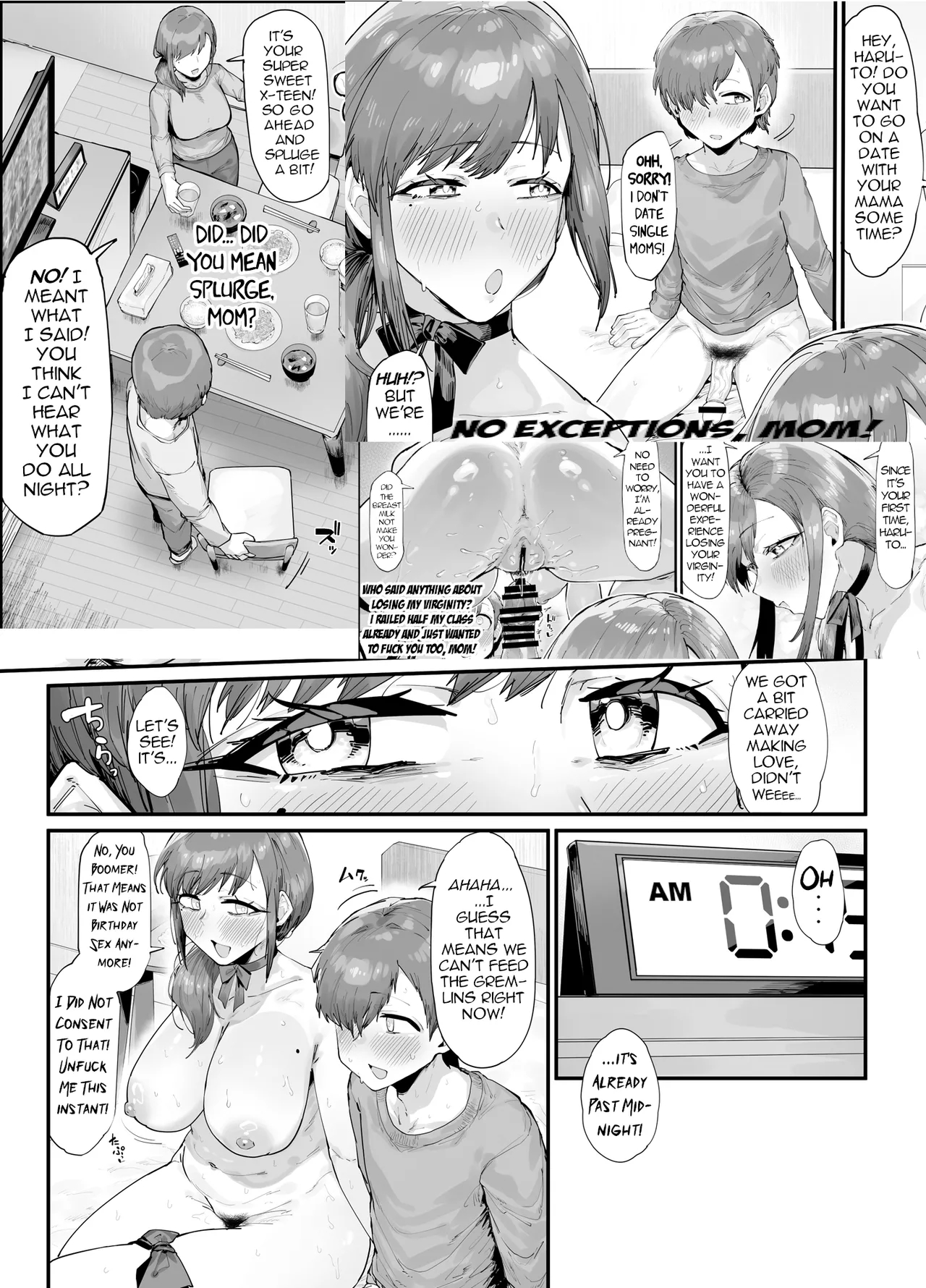 My Birthday Present Is A Passionate, Raw Mating Session With My Mom page 44